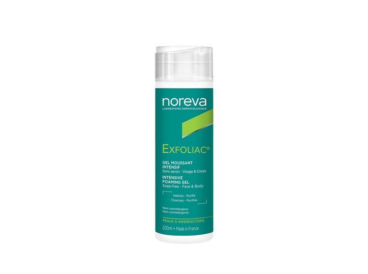 07aa6b90a6997c91d298217be5b1b392.jpeg Noreva exfoliac gel moussant intensif – Image 1