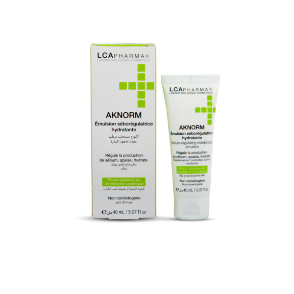 Lca pharma Aknorm Émulsion séborégulatrice hydratante