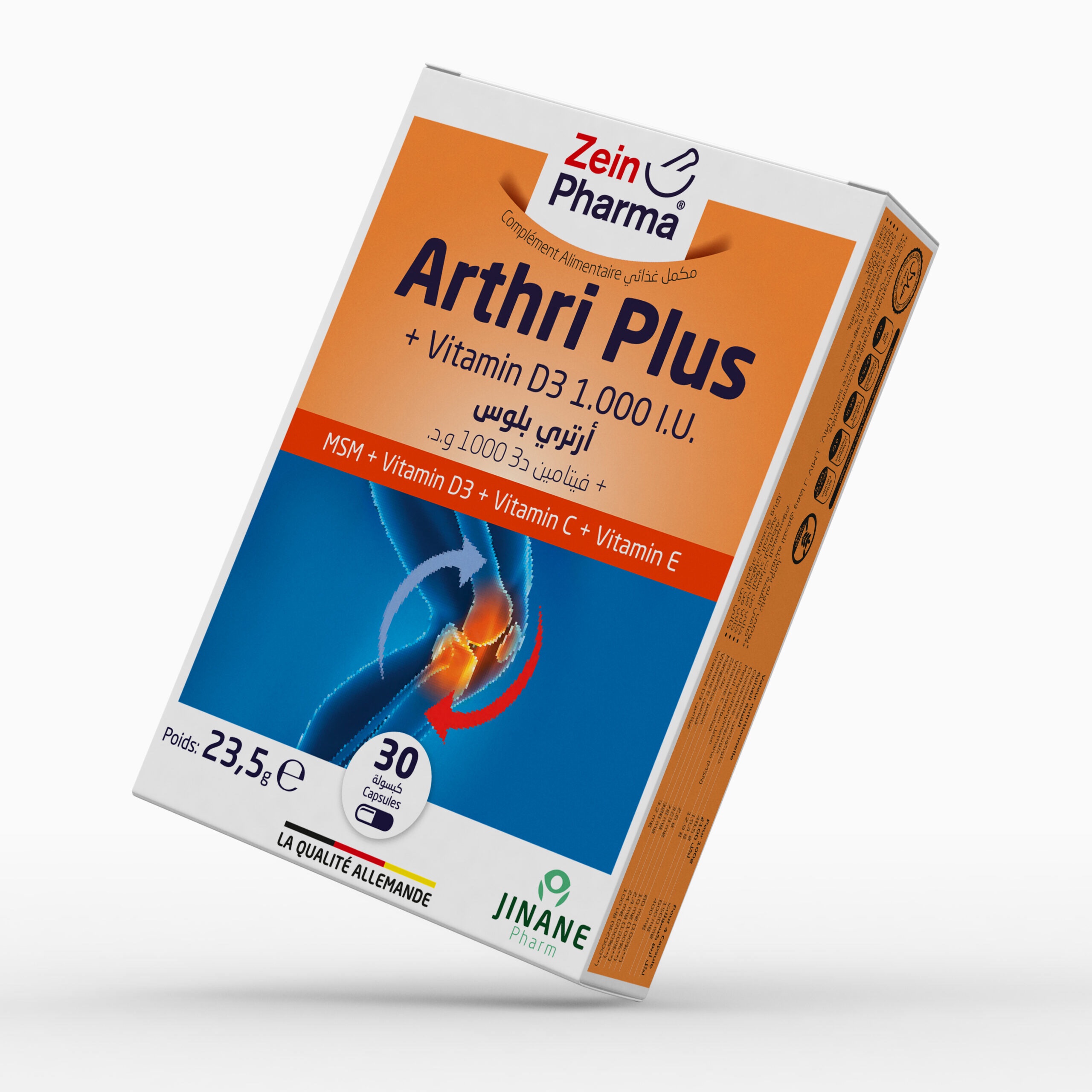 56751bb2a292609a129f9e6dab4645c3.jpeg Arthri Plus + vitamine D3 1000 I.U – Image 1