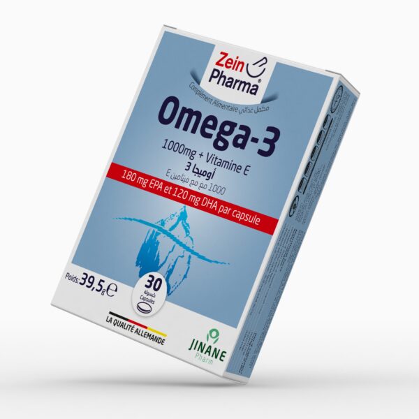 Omega-3 1000mg + Vit E