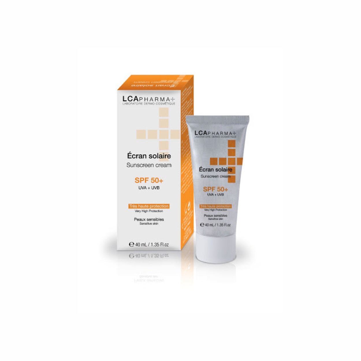lca creme solaire spf 50+ - 1 Lca pharma Écran solaire SPF50+ – Image 1