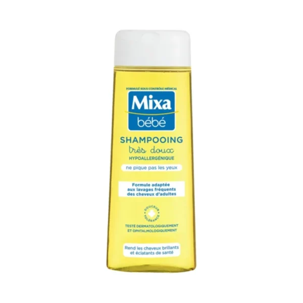 Mixa bébé shampooing très doux hypoallergénique