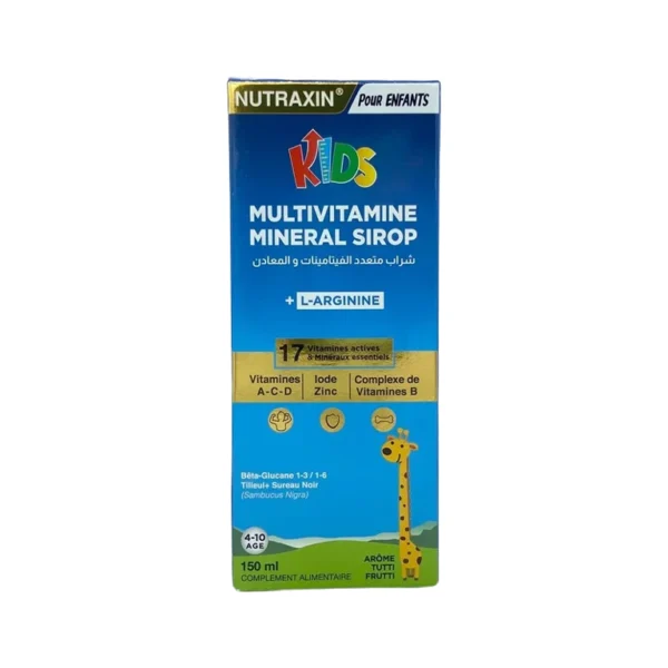 Nutraxin multivitamin mineral sirop