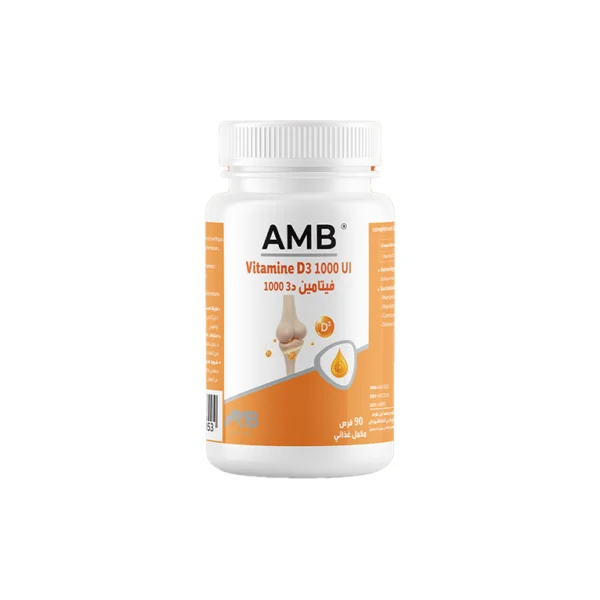 AMB vitamine D3 1000 UI