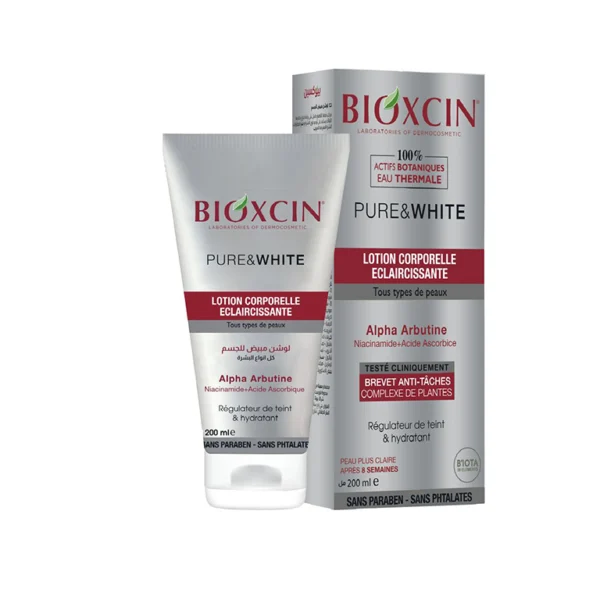 BIOXCIN Pure & white lotion corporelle éclaircissante