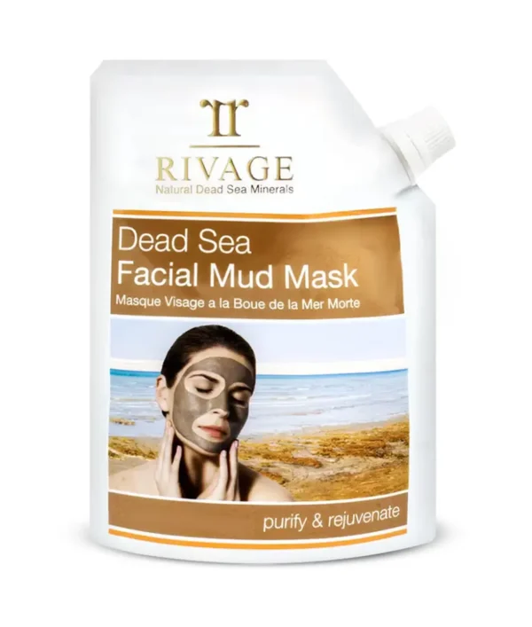 RIVAGE Dead Sea Facial Mud Mask purify & rejuvenate