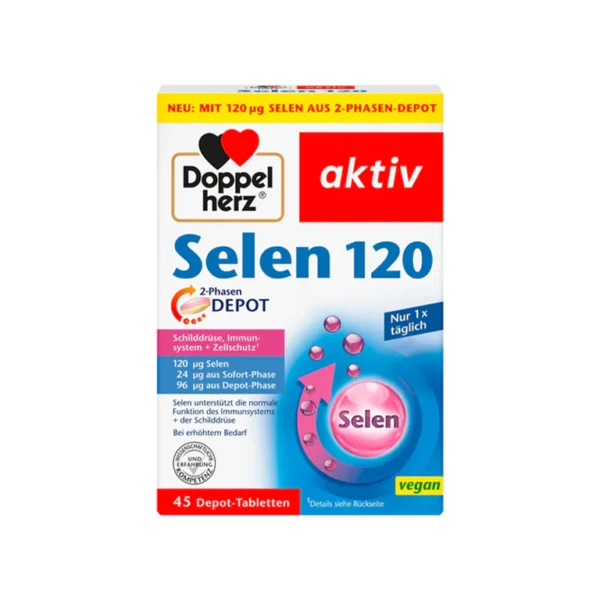doppel herz selen 120