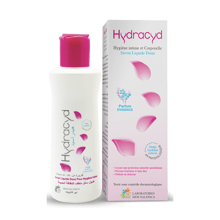 hydracyd_savon_liquide.webp Hydracyd Savon liquide doux 120 ml – Image 1
