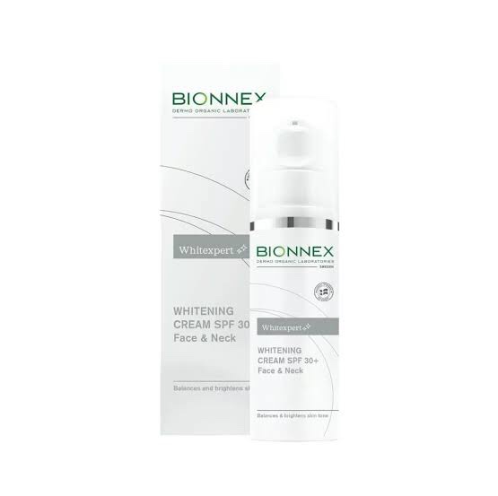 img_6505.jpeg BIONNEX CRÈME ECLAIRCISSANTE SPF 30+ visage & cou 30ml – Image 1