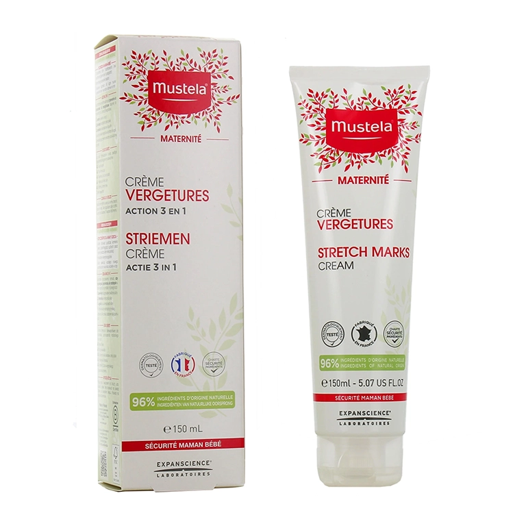 mustela-creme-prevention-vergetures.webp Mustela crème vergeture 150 Ml – Image 1