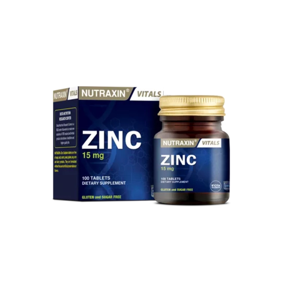 nutraxin-zinc-15-mg.jpg Nutraxin Zinc 15mg – Image 1