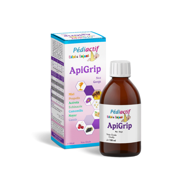 APIGRIP nez gorge sirop 150 ml