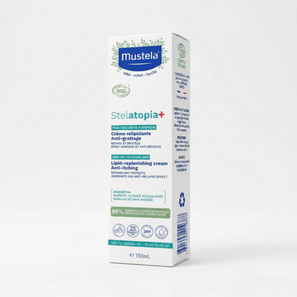 Mustela stelatopia crème relipidante anti-grattage
