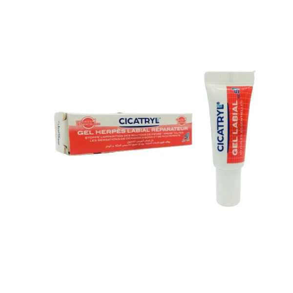 cicatryl gel herpès labia réparateur
