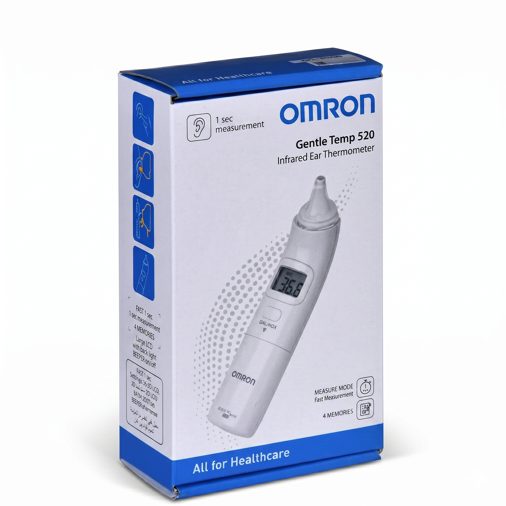 Omron-Gentle-temp-520.png Omron thermomètre auriculaire – Image 1