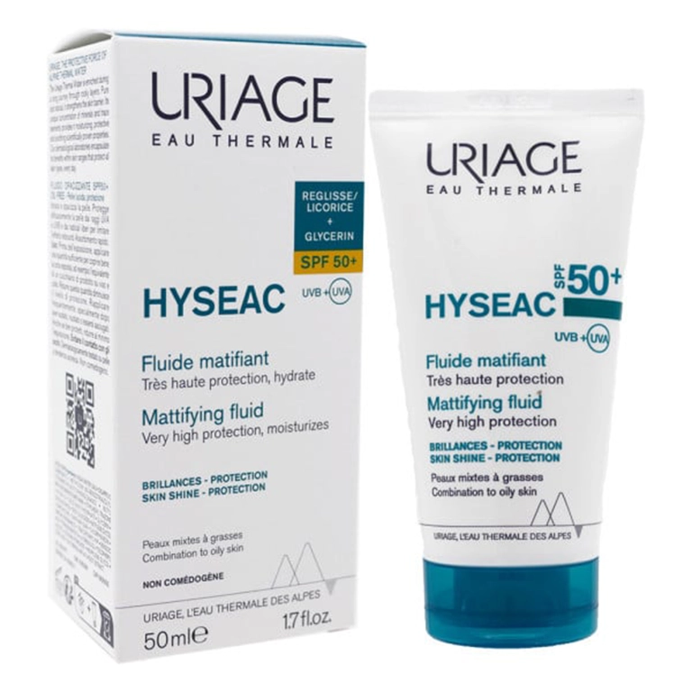hyseac_mat.webp HYSEAC SPF 50+ fluide matifiant très haute protection , hydrate – Image 1